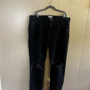 Abercrombie & Fitch Dark Straight Leg Jeans